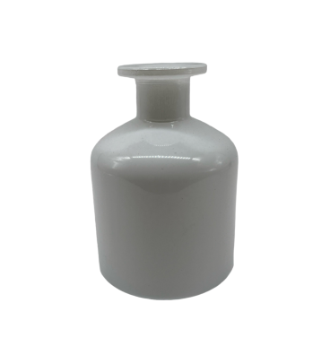 white-bottle-flower-vase